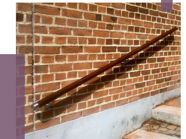 Изготовление пристенных поручней в Белорецке от 4410 руб. — ПРОЛЁТ-Блр