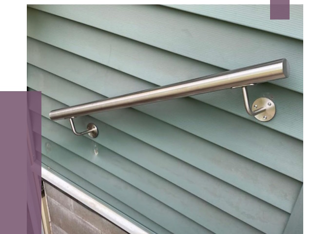 Поручни из нержавеющей стали в Белорецке от 7603 руб.  | ПРОЛЁТ-Блр